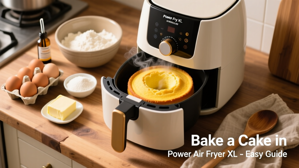 Bake a Cake in Power Air Fryer XL: Easy Guide