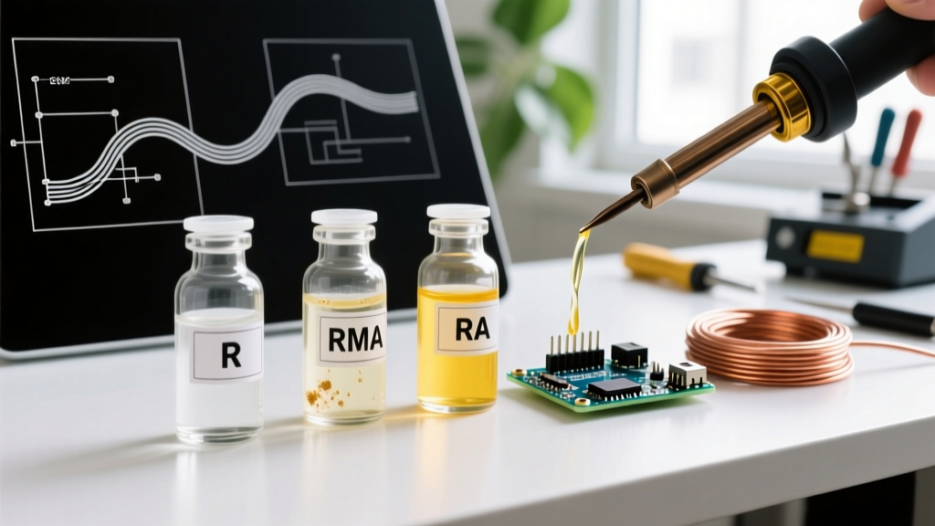 Rosin Soldering Flux Guide: R, RMA, and RA Types for Beginners