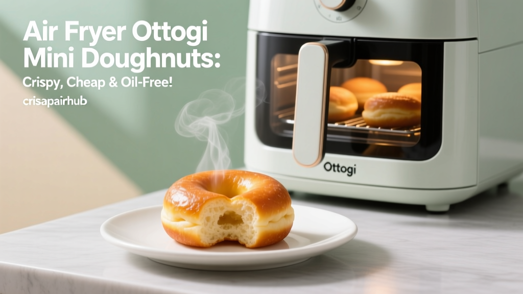 Air Fryer Ottogi Mini Doughnuts: Crispy, Cheap & Oil-Free!