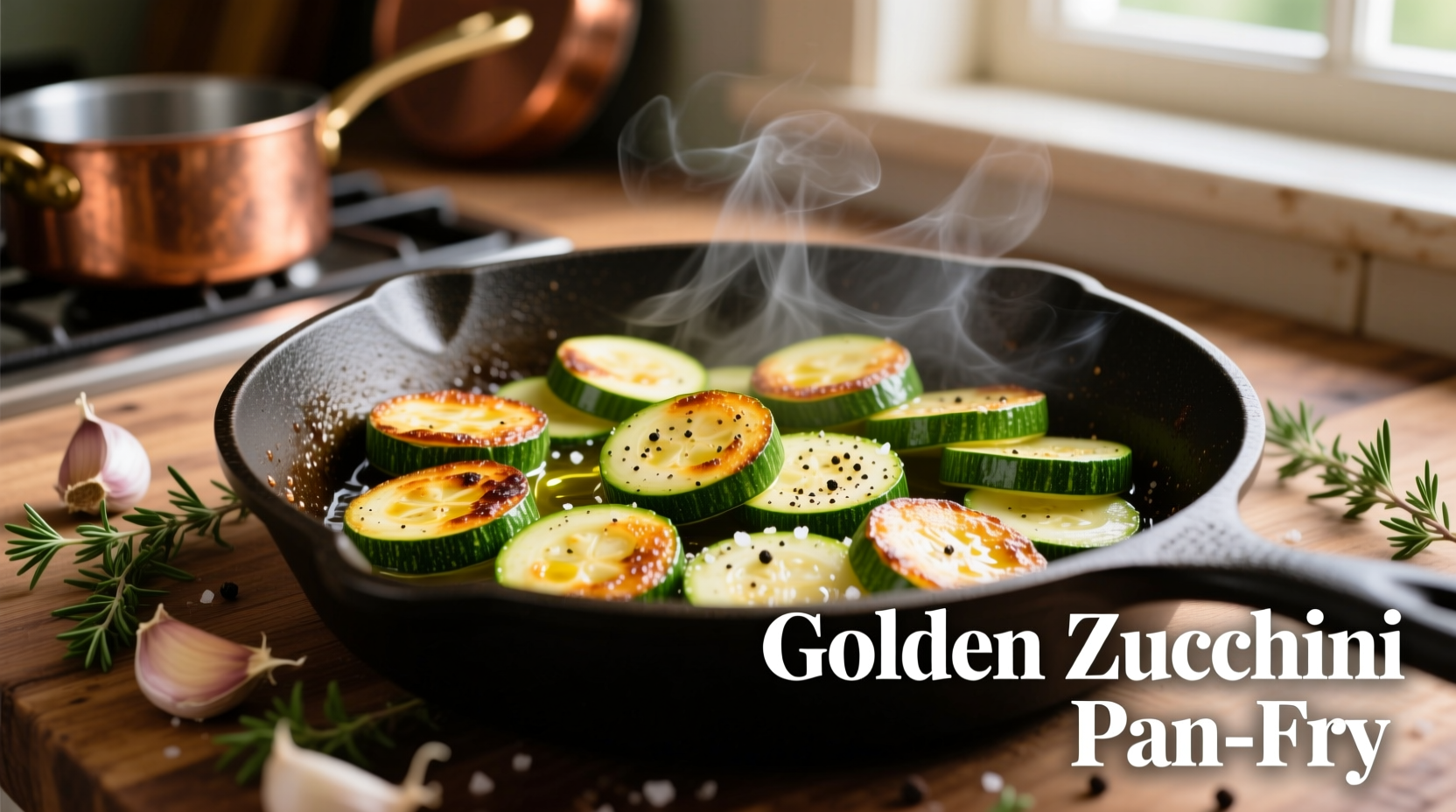 how to cook zucchini in a pan