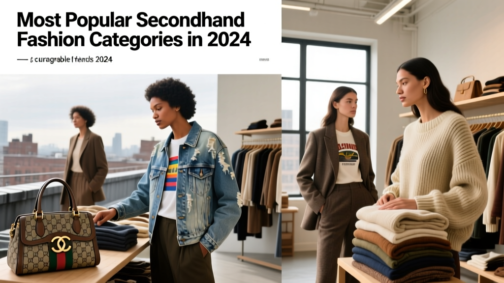 Most Popular Secondhand Fashion Categories in 2024