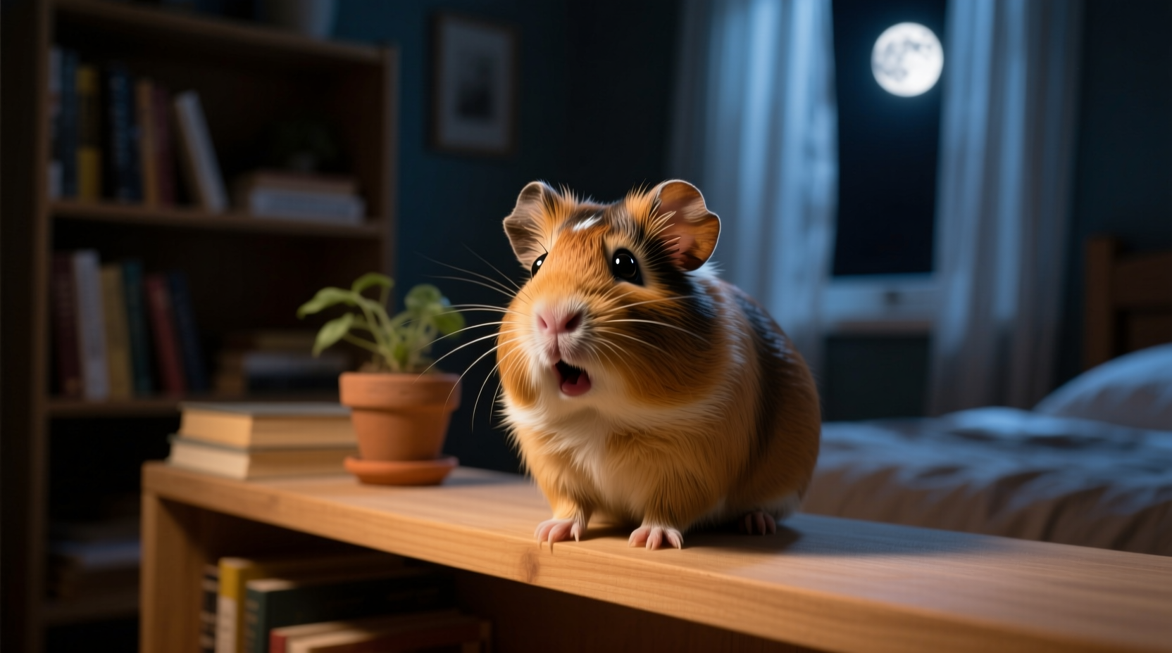 why do guinea pigs squeak at night and is it normal behavior