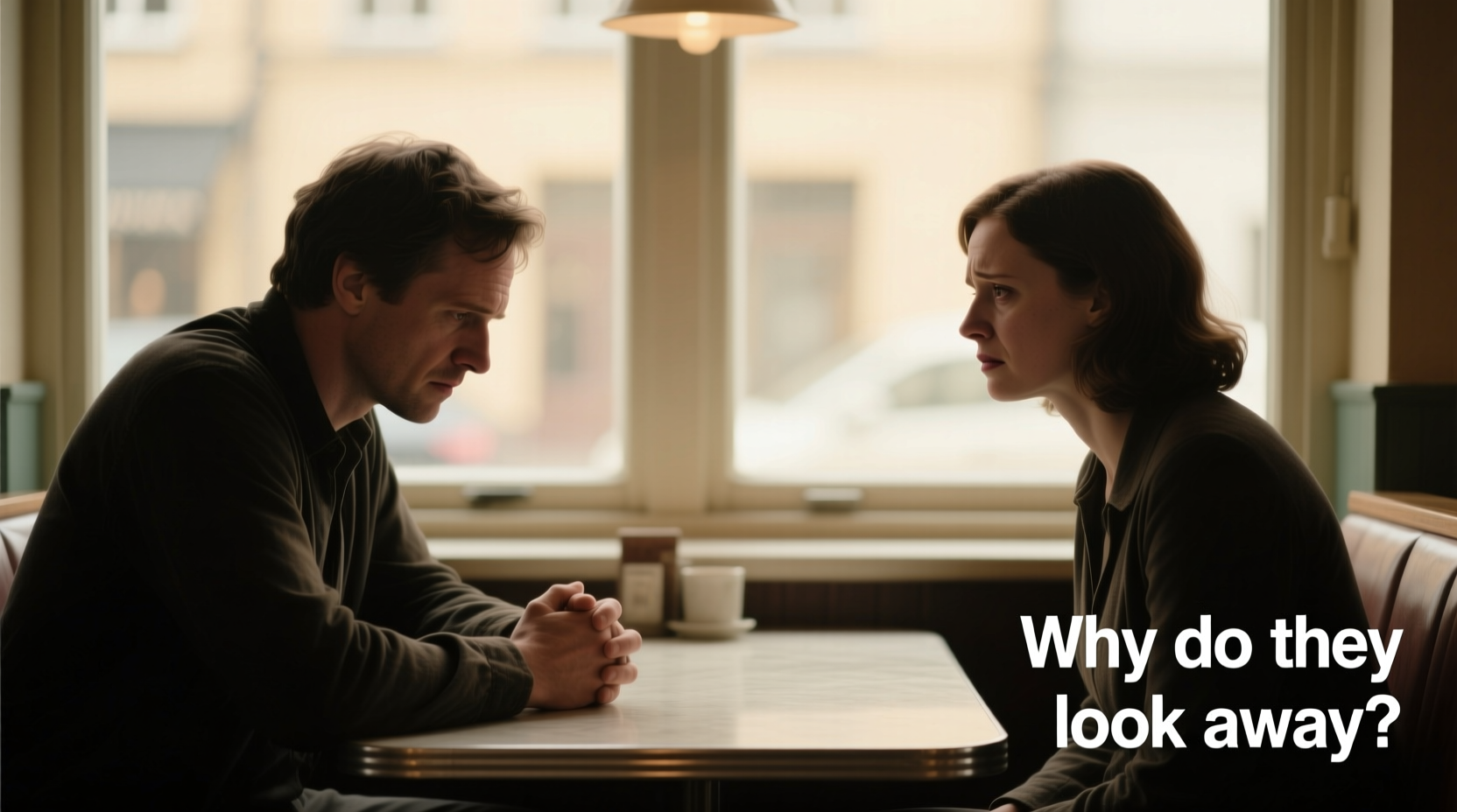 why does my partner avoid eye contact during conversations and what it could mean