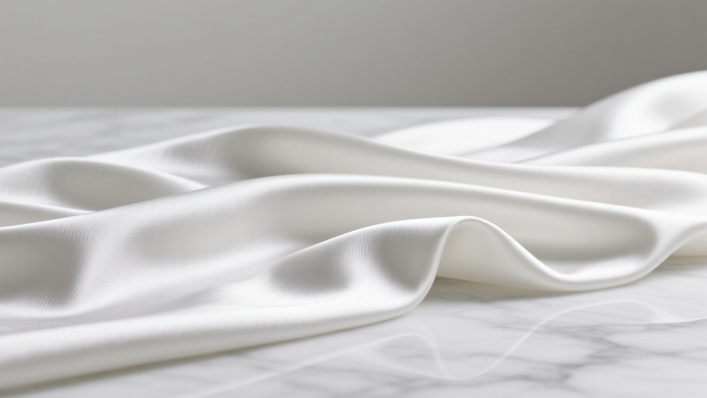 White Satin Material: A Designer’s Guide to Quality & Performance
