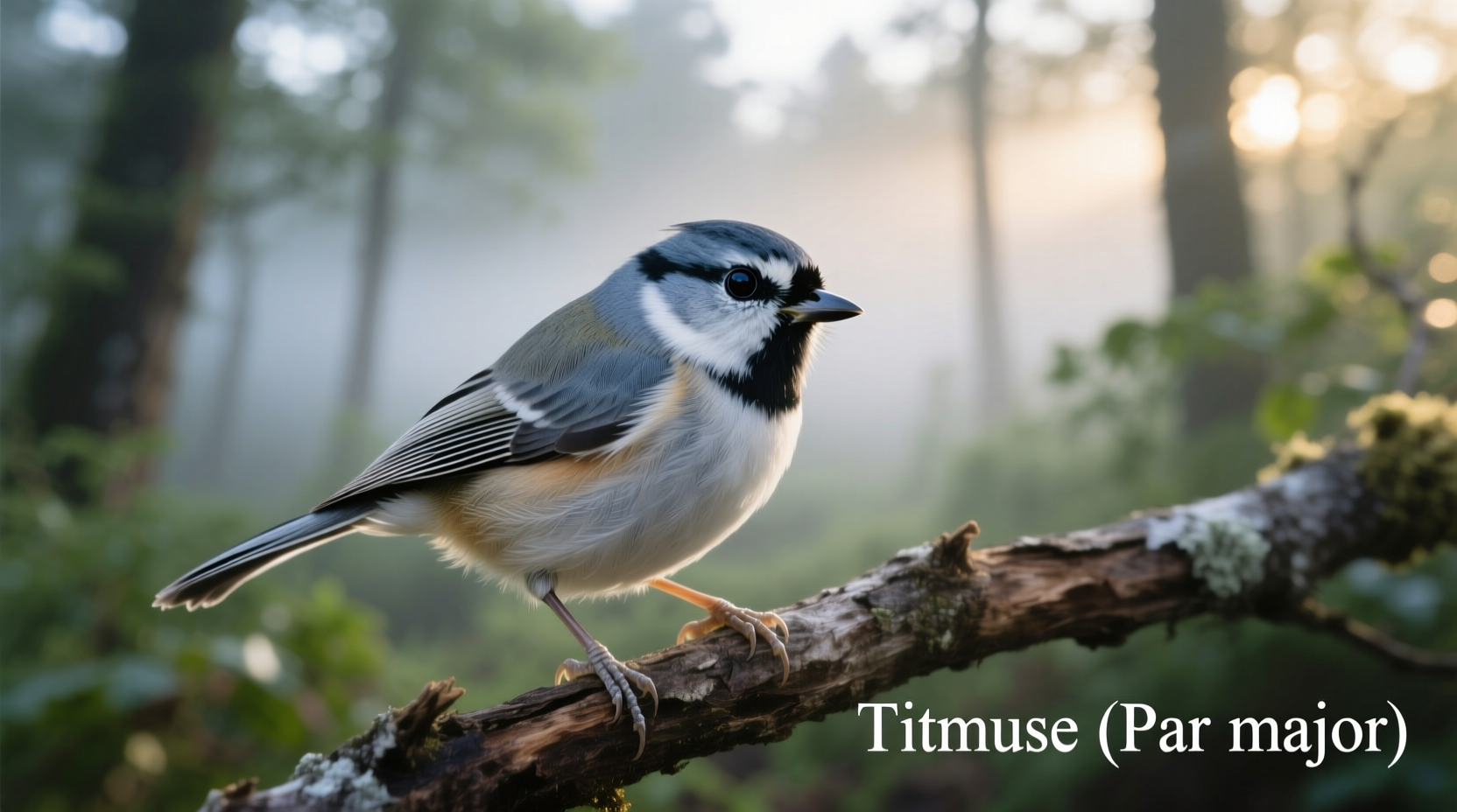 what does a titmouse bird look like
