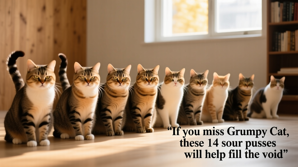 If You Miss Grumpy Cat, These 14 Sour Pusses Will Help Fill The Void