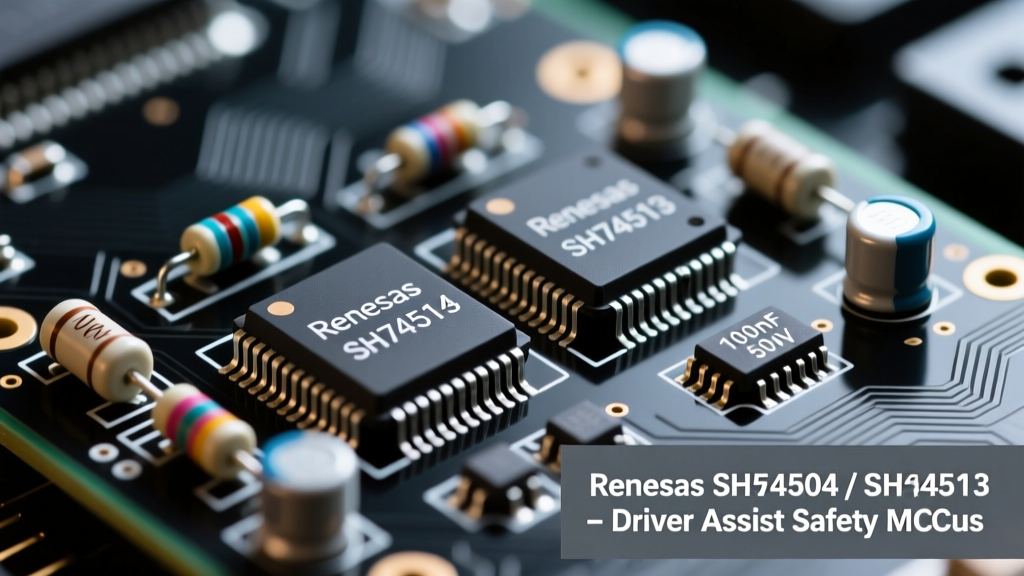 Renesas SH74504 and SH74513 MCUs: Engineering Precision for Driver Assist and Functional Safety Systems