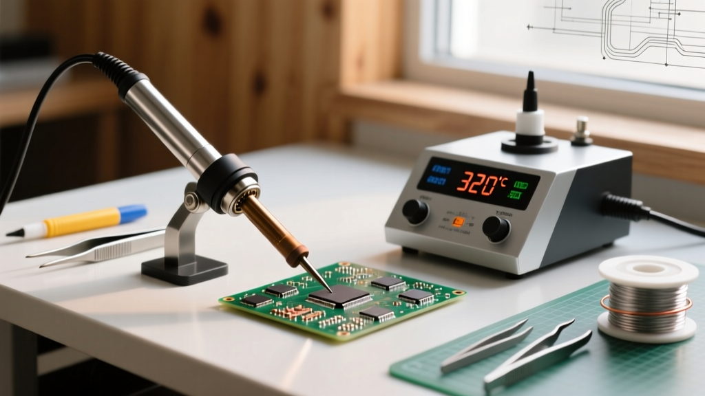 Calibrating Your Soldering Iron for Surface Mount Components