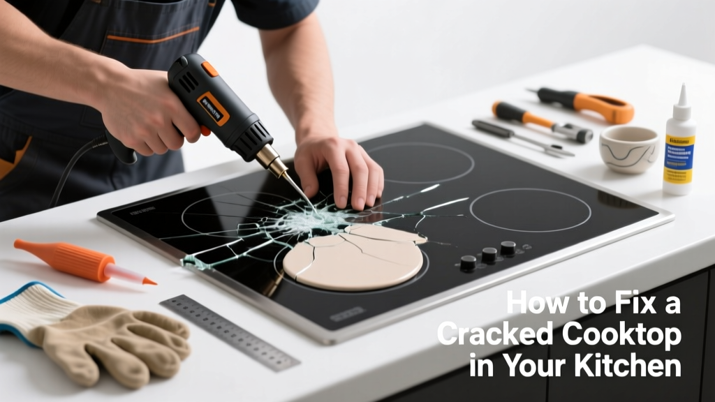 How to Fix a Cracked Cooktop in Your Kitchen