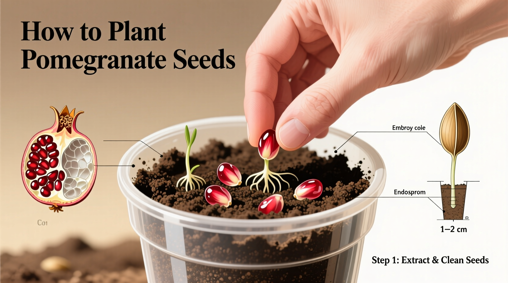 How to Plant Pomegranate Seeds: Step-by-Step Guide