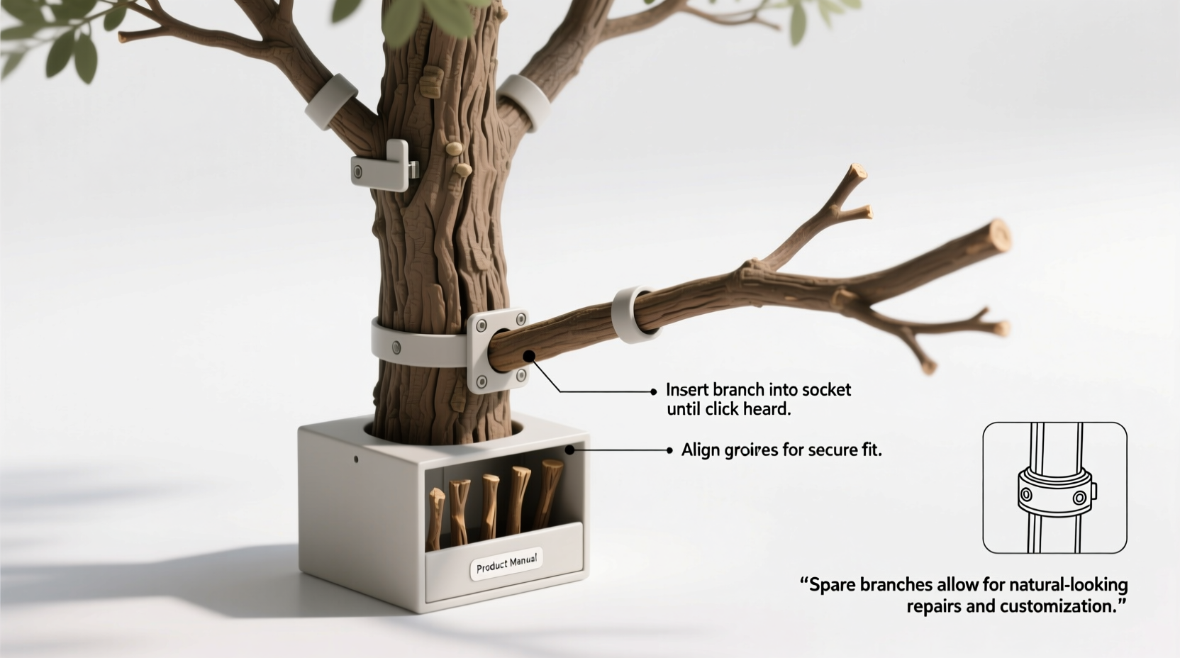 Spare Tree Why Do Some Artificial Trees Come With Spare Branches And How To Use Them