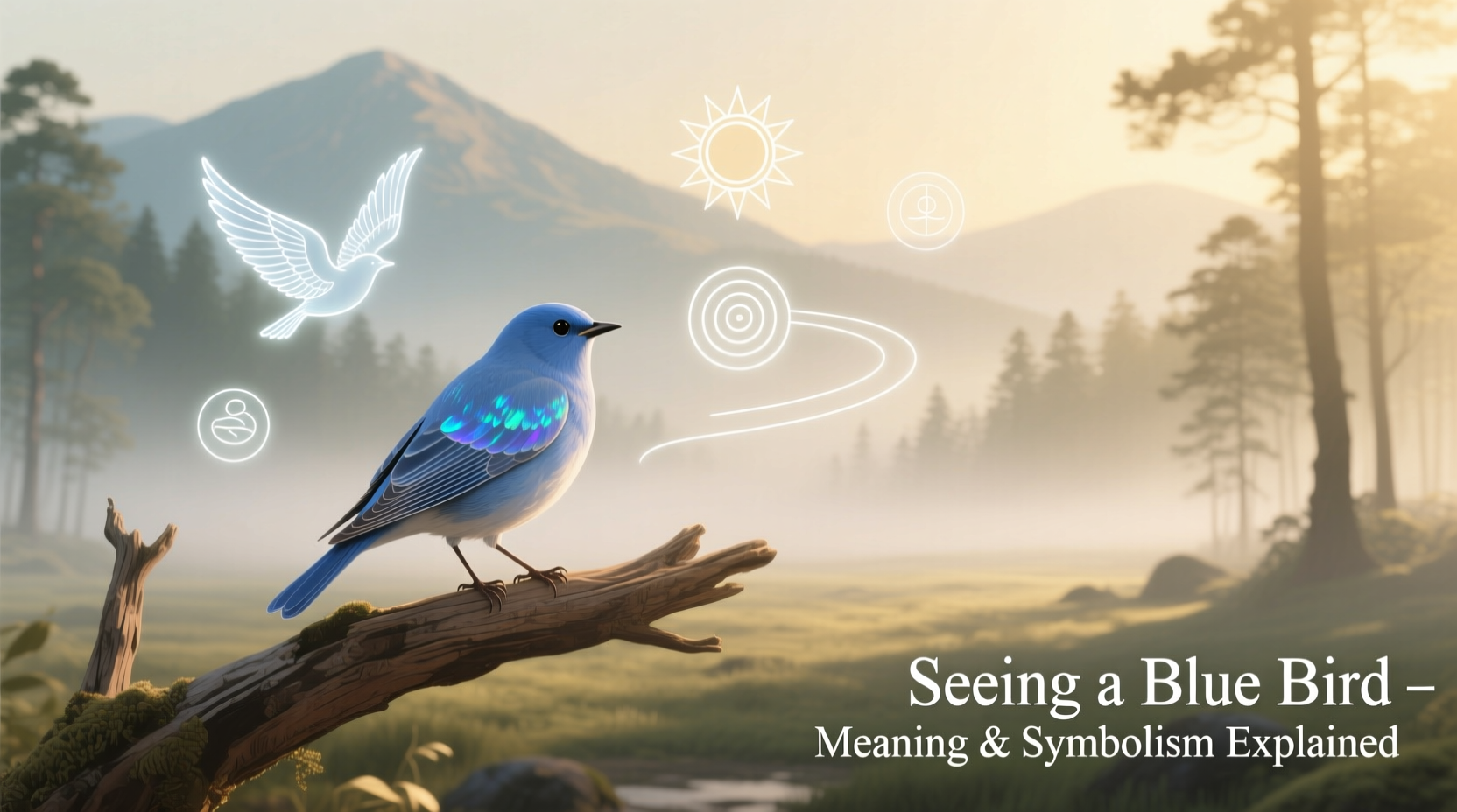 Seeing a Blue Bird Meaning and Symbolism Explained