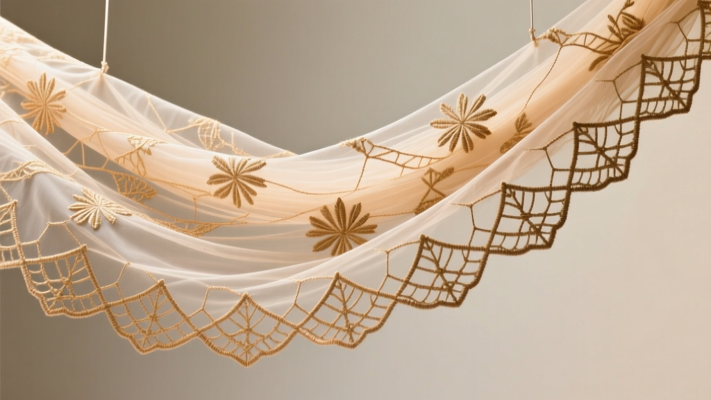Embroidered Net Fabric: A Designer’s Guide to Structure & Style