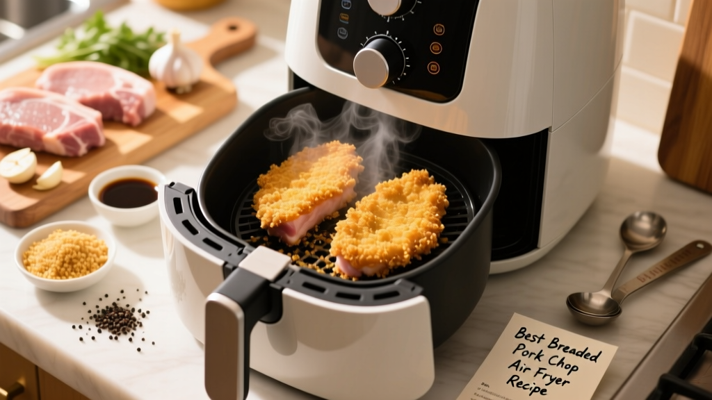 Best Breaded Pork Chop Air Fryer Recipe (Crispy & Juicy!)