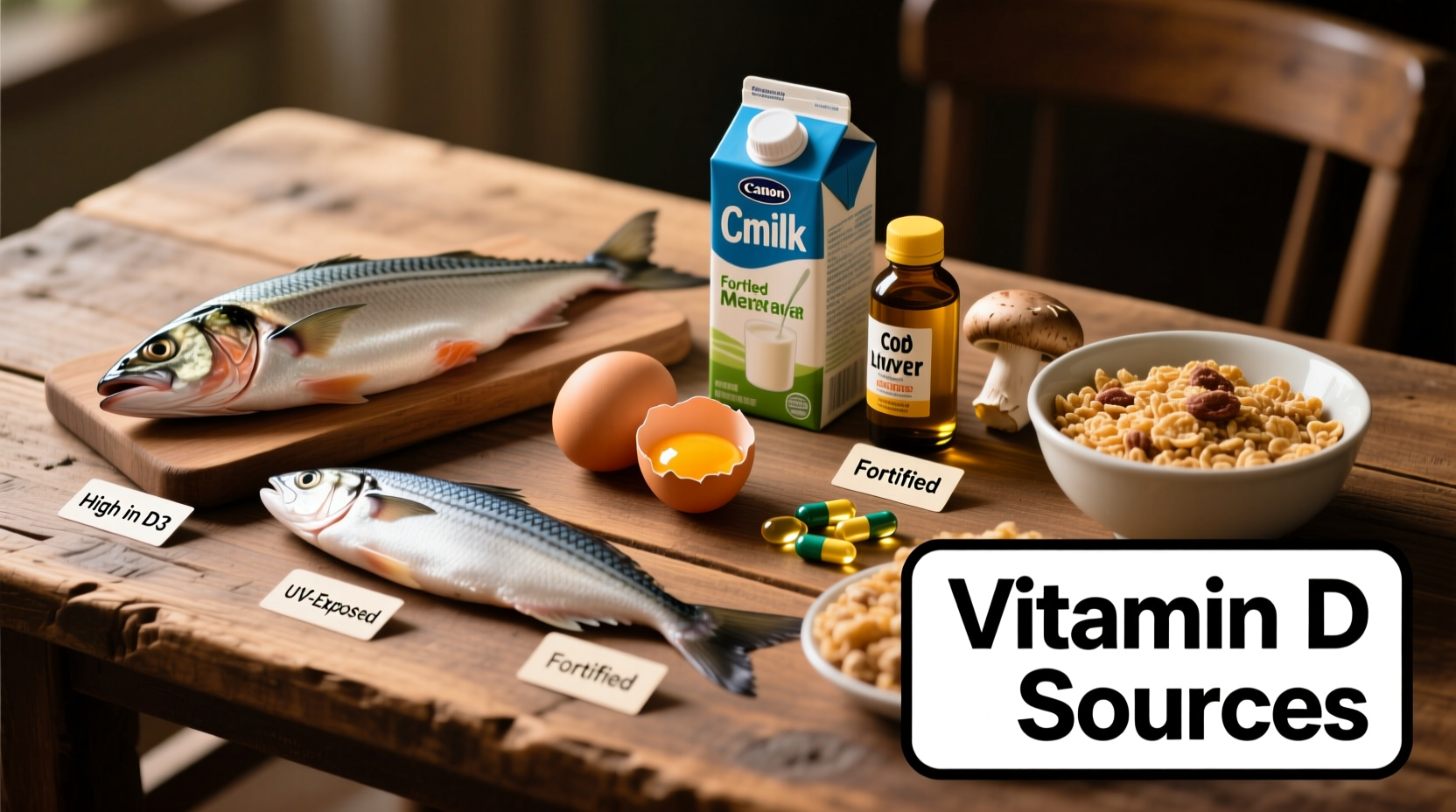 Top Vitamin D Foods: Natural Sources & Fortified Options