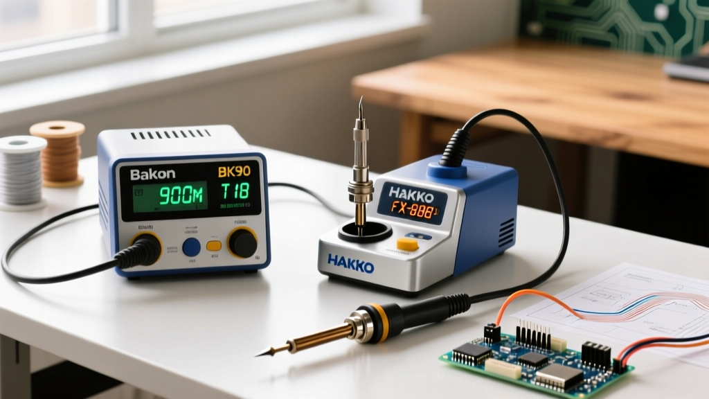 Bakon BK90 Soldering Station vs Hakko FX-888D: Bench Test Data