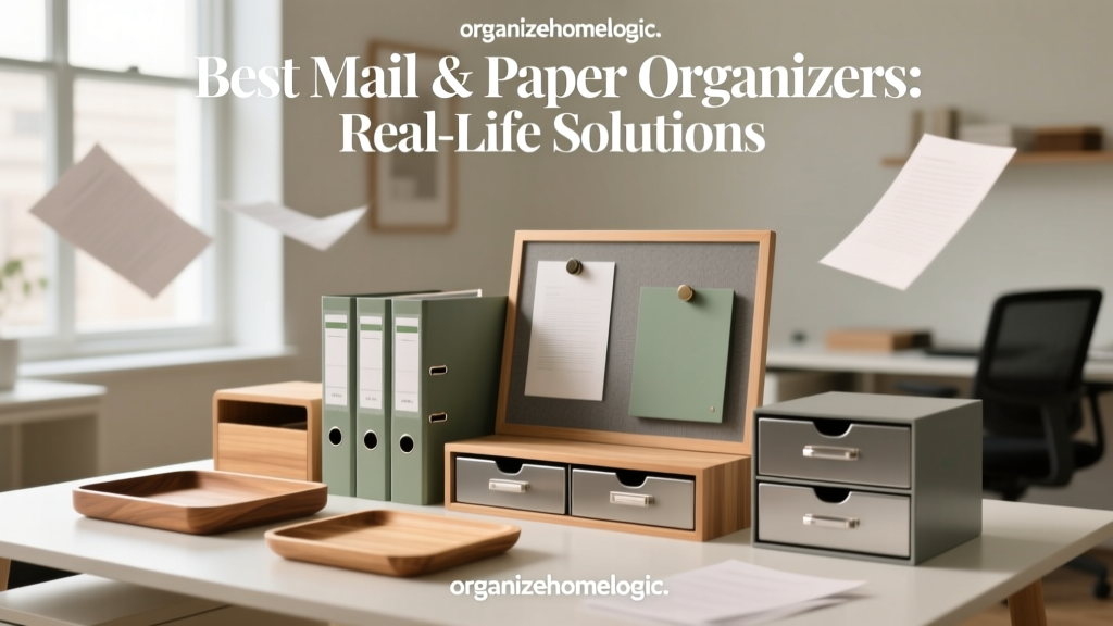 Best Mail & Paper Organizers: Real-Life Solutions