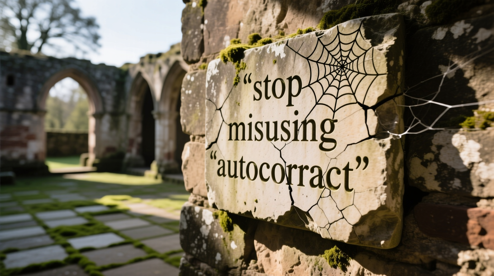 stop misusing autocorrect