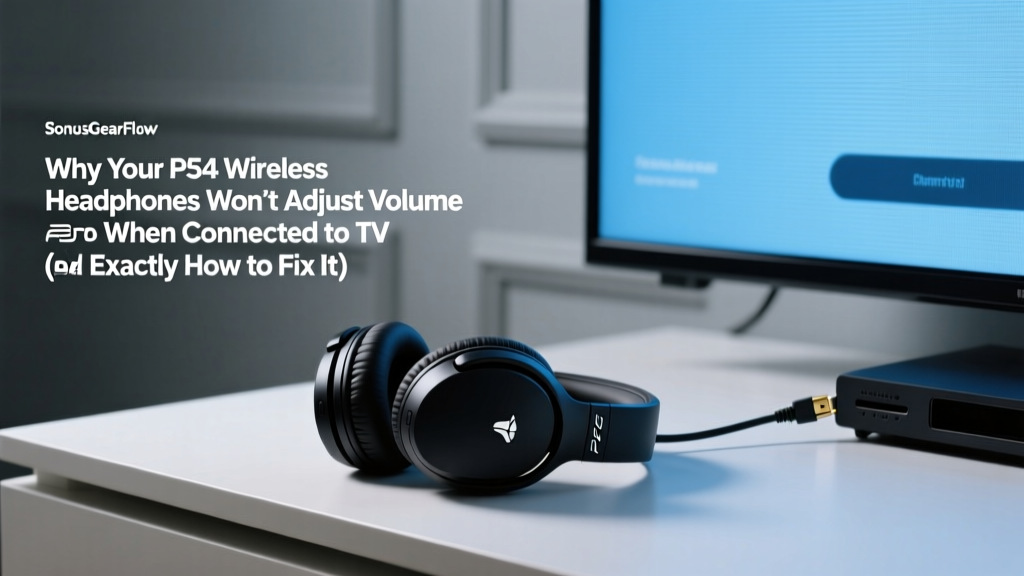PS4 Wireless Headphones Volume Fix (2026)
