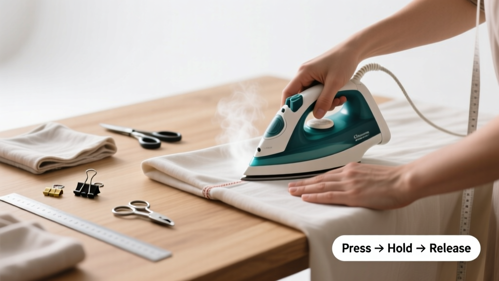 How to Press Seams Like a Professional Seamstress