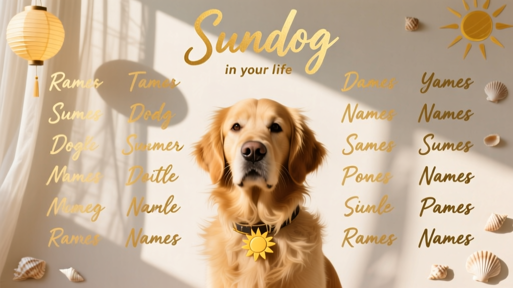 159 Summer Dog Names for the Sundog in Your Life