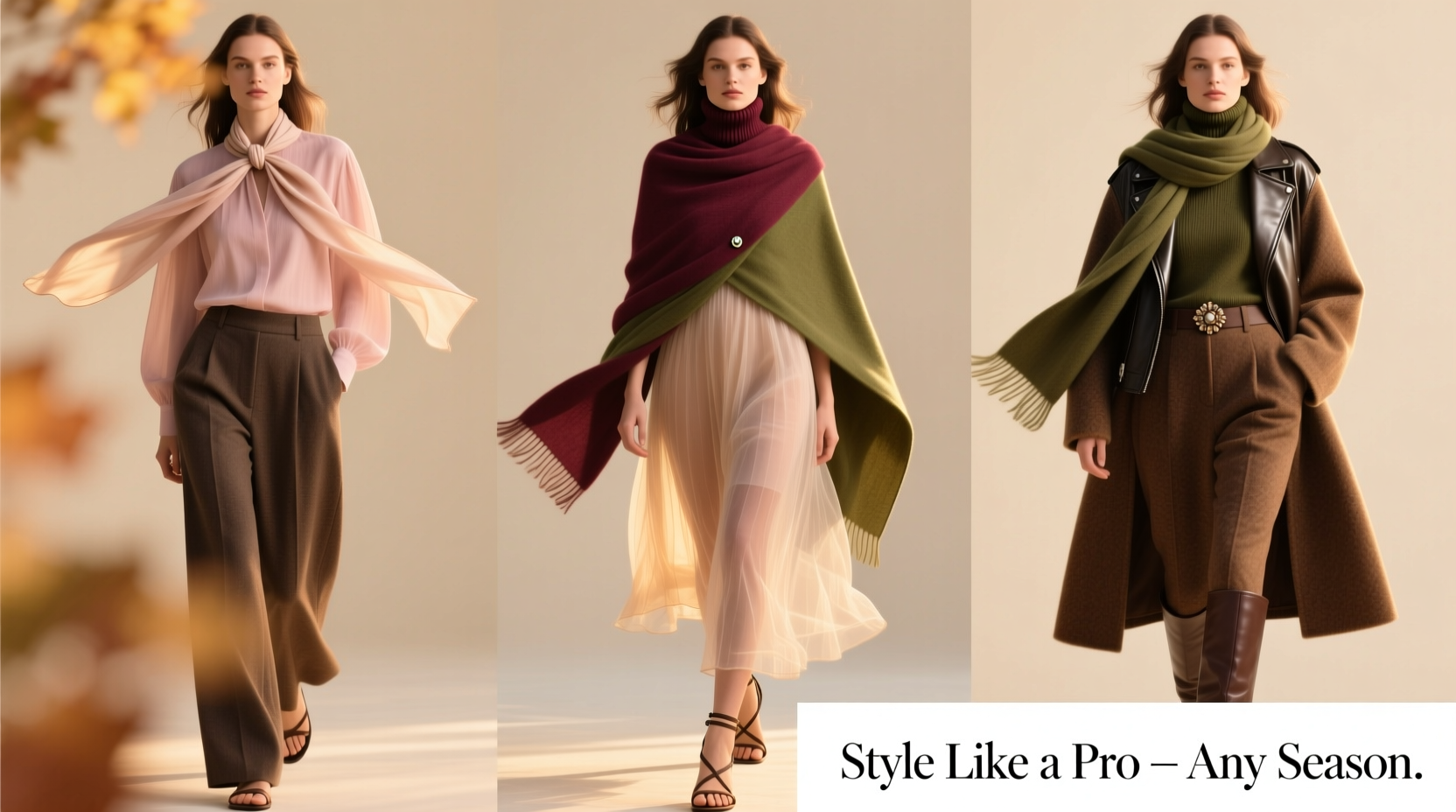 how to style a silk scarf like a fashion insider for any season