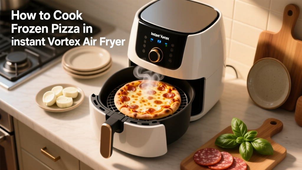How to Cook Frozen Pizza in Instant Vortex Air Fryer