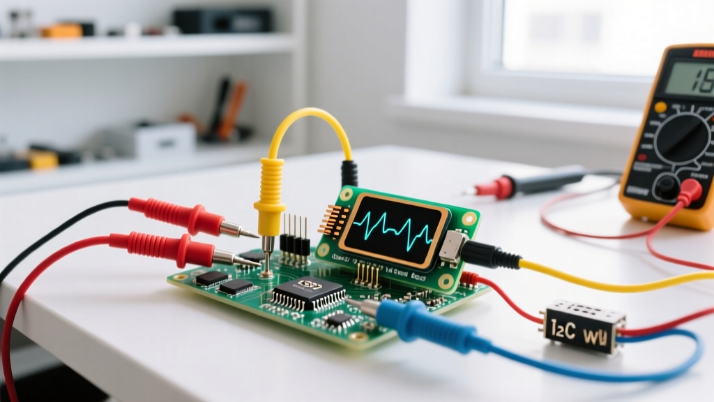 ESP32 Oscilloscope Guide: Probing GPIO, PWM, and I2C Signals