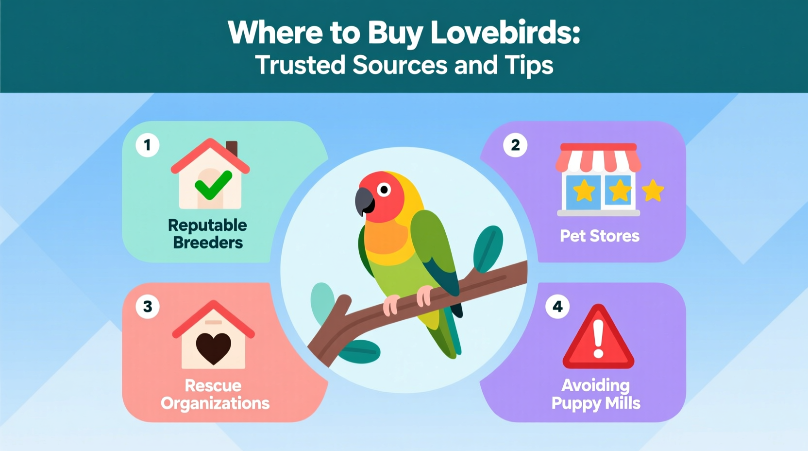 Where to Buy Lovebirds: Trusted Sources and Tips