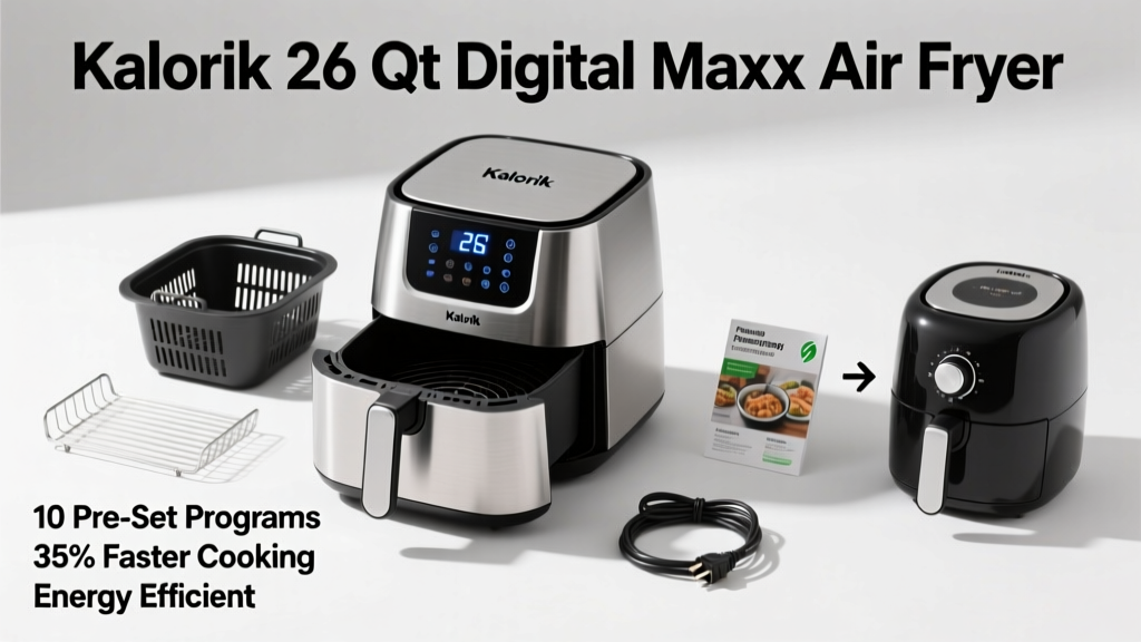 Kalorik 26 Qt Digital Maxx Air Fryer Review