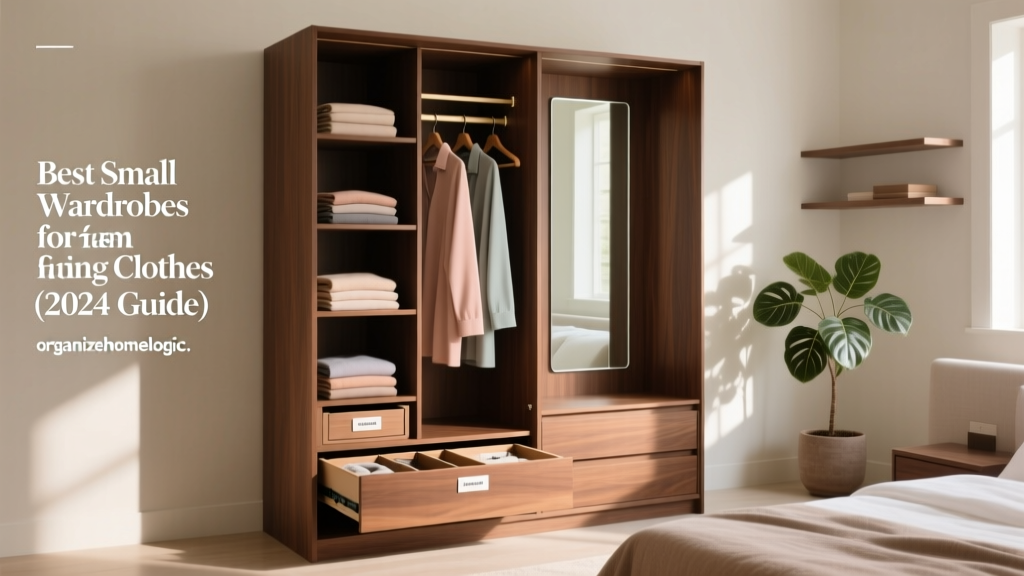 Best Small Wardrobes for Hanging Clothes (2024 Guide)