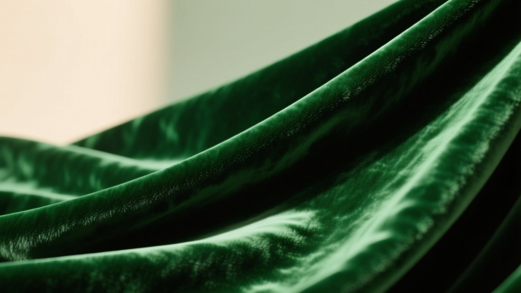 Green Velvet Material: Sustainable Luxury, Reinvented
