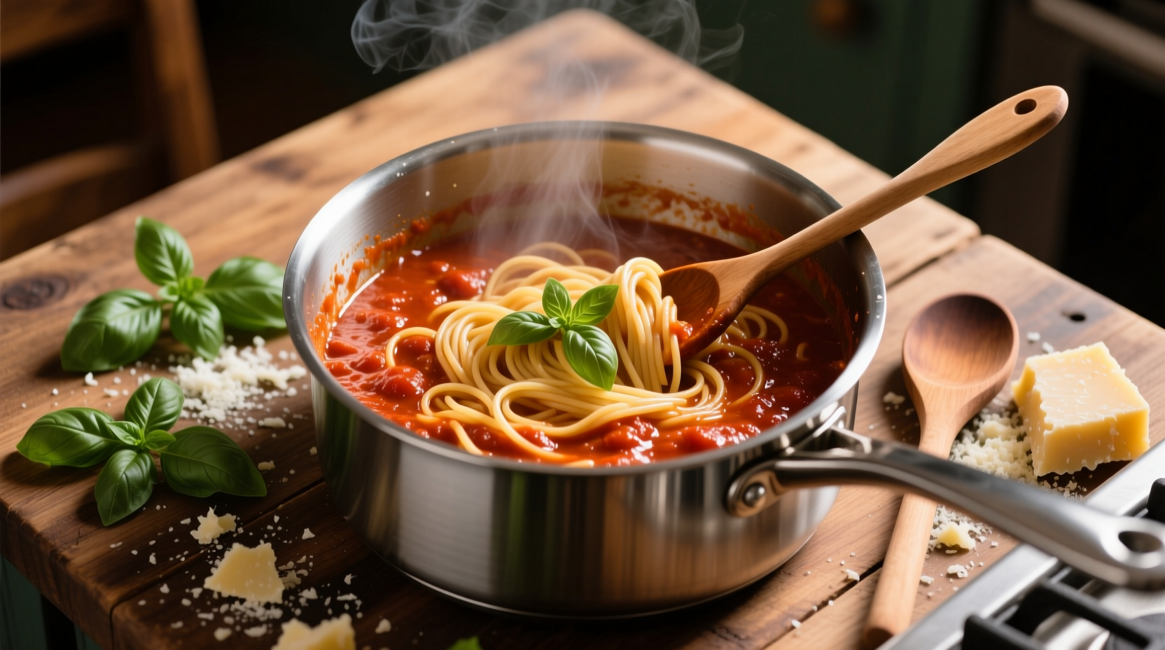 how to cook pasta in the sauce