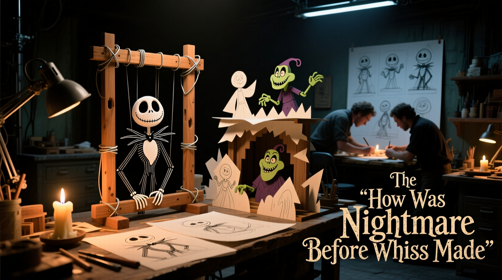 how was nightmare before christmas made