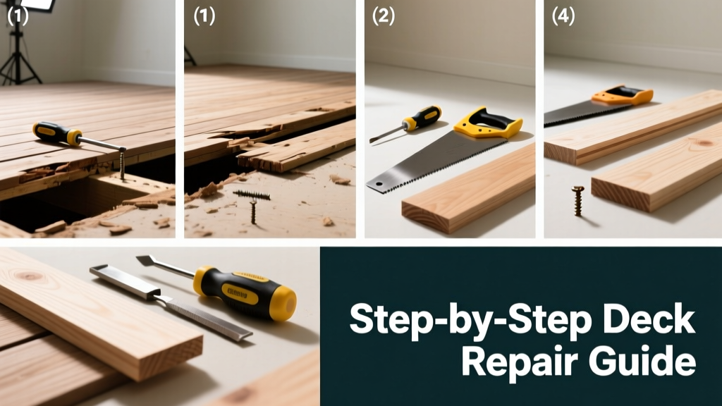 How to Fix Rotting Deck Boards: Step-by-Step Repair