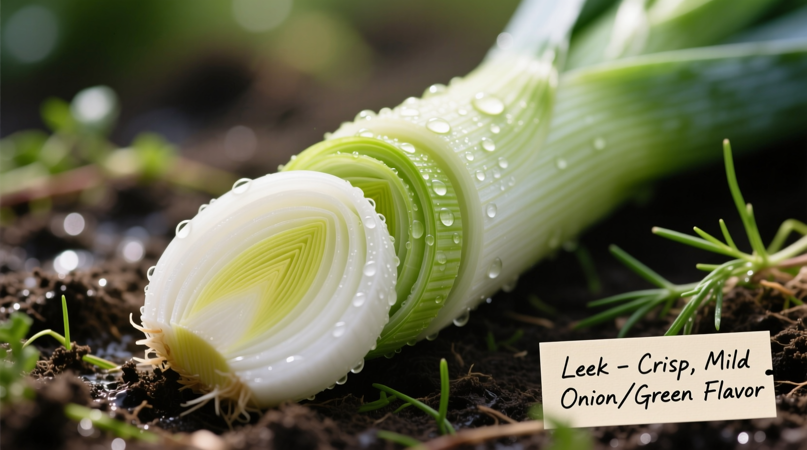 what do leeks taste like