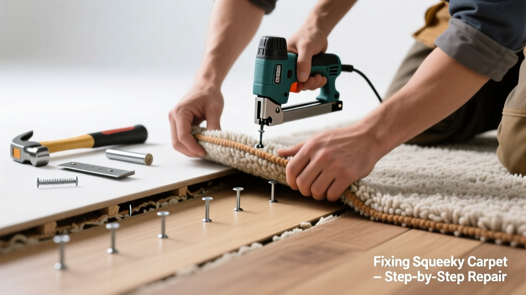 Fix Carpet Buckling That Makes Squeaking or Popping Noises