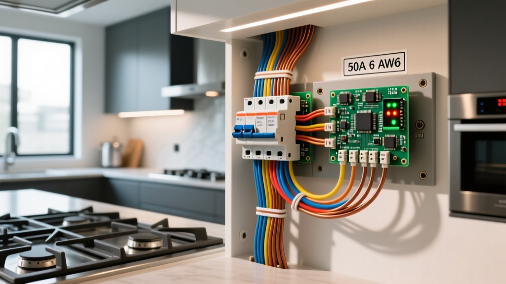 What Size Breaker for an Electric Stove? The 50A / 6 AWG Standard