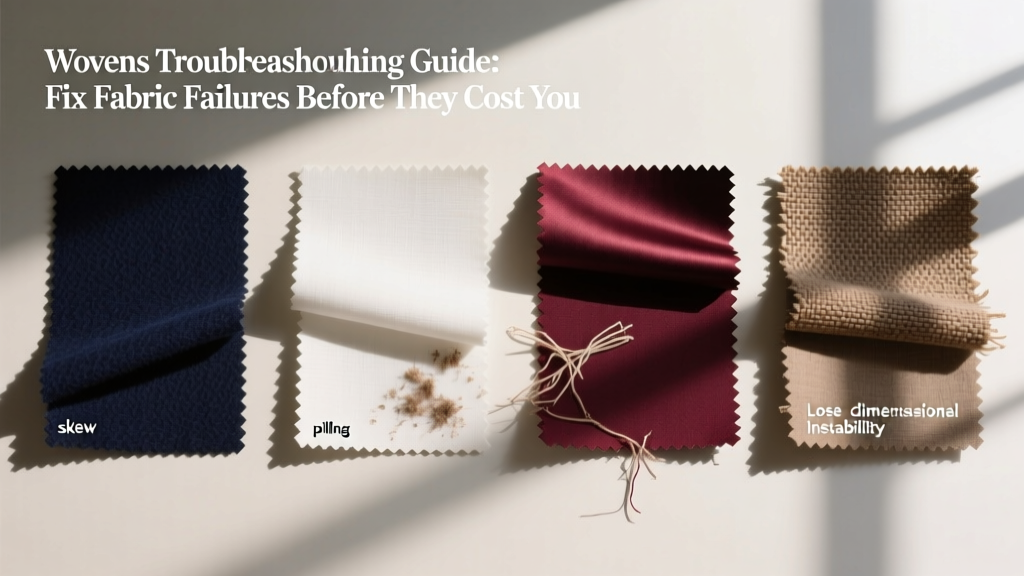 Wovens Troubleshooting Guide: Fix Fabric Failures Before They Cost You