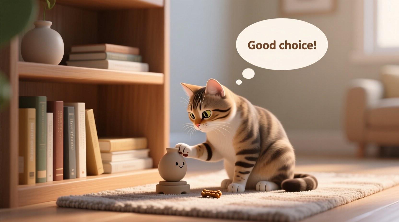 how to stop cats from knocking things off tables using positive reinforcement