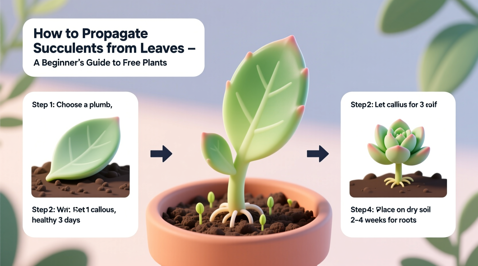How To Propagate Succulents From Leaves A Beginner Guide To Free Plants
