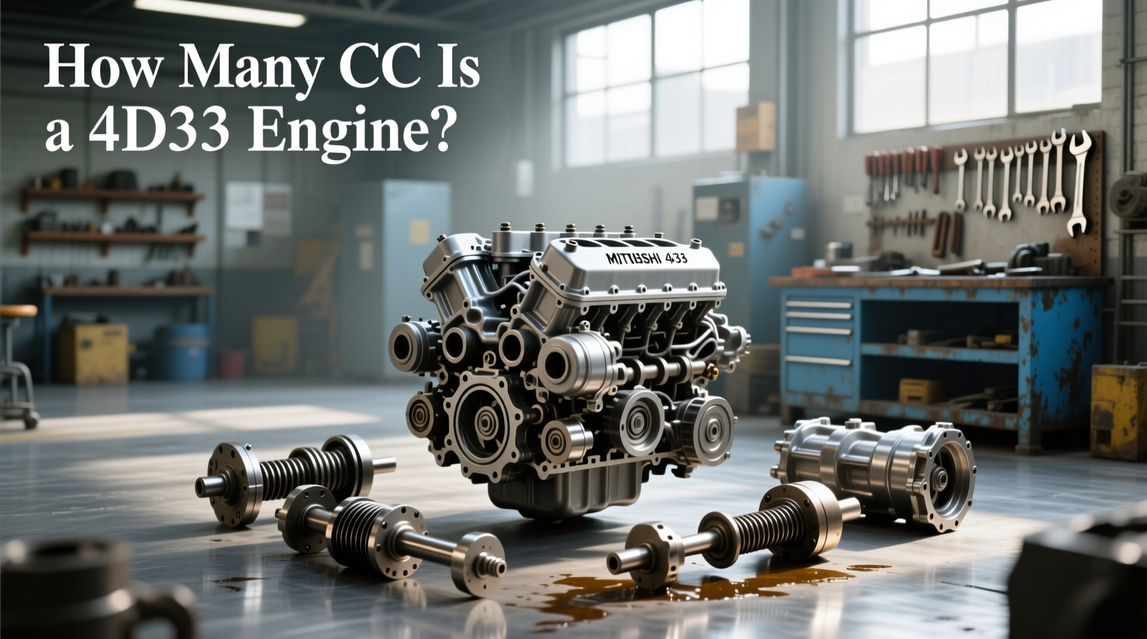 How to Choose Mitsubishi Canter Engine, How Many CC Is a 4D33?
