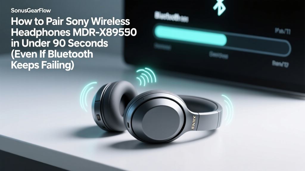 Sony MDR-X8950 Pairing Guide (2026)