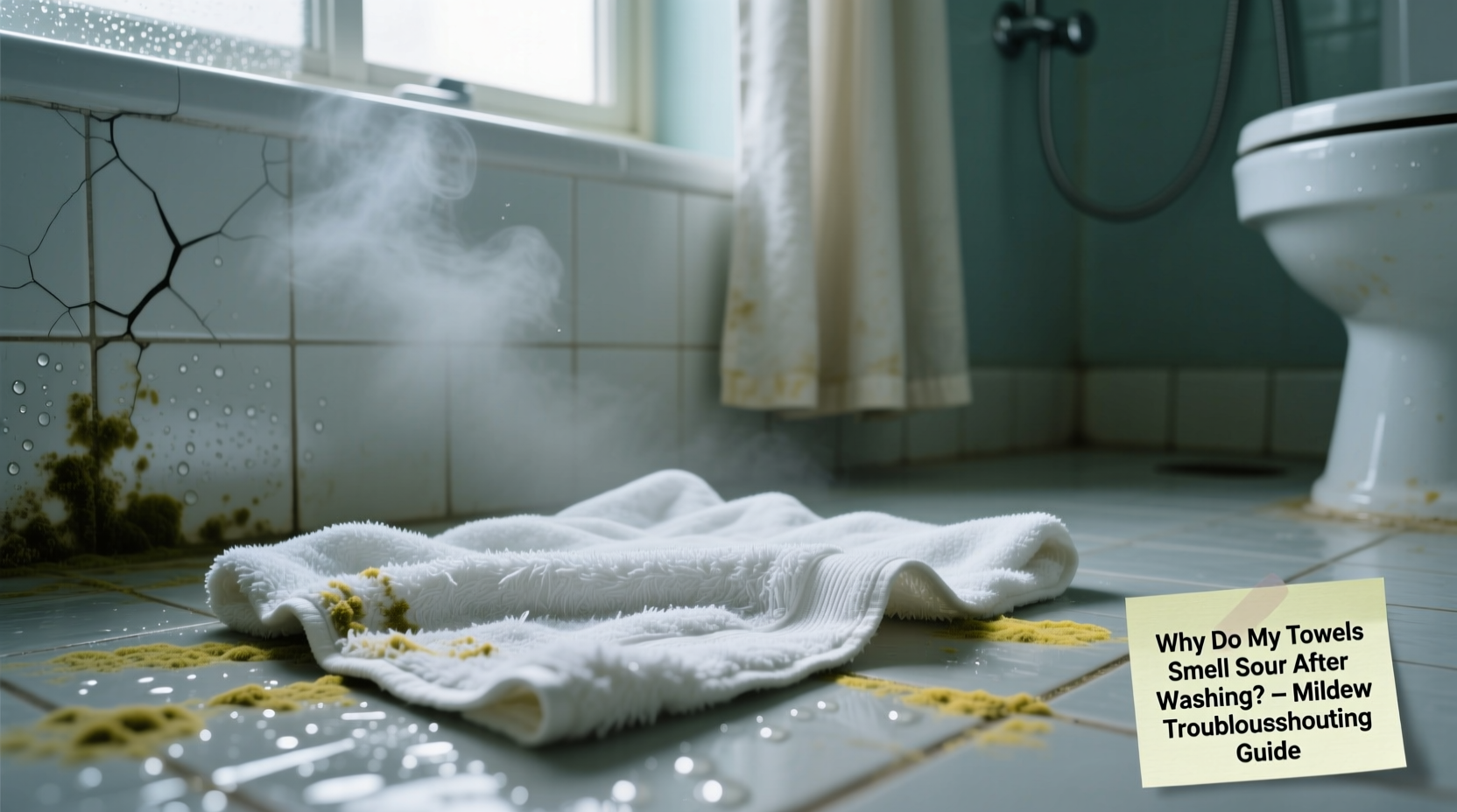 why do my towels smell sour even after washing troubleshooting mildew issues