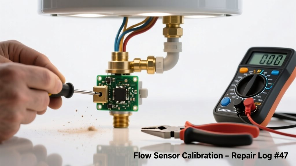 Fixing a Noisy Tankless Water Heater Flow Sensor