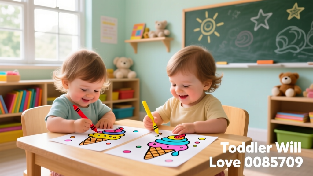 Yummy Ice Cream Coloring Pages Toddlers Will Love: Developmental Benefits, Practical Tips, and Free Printable Designs