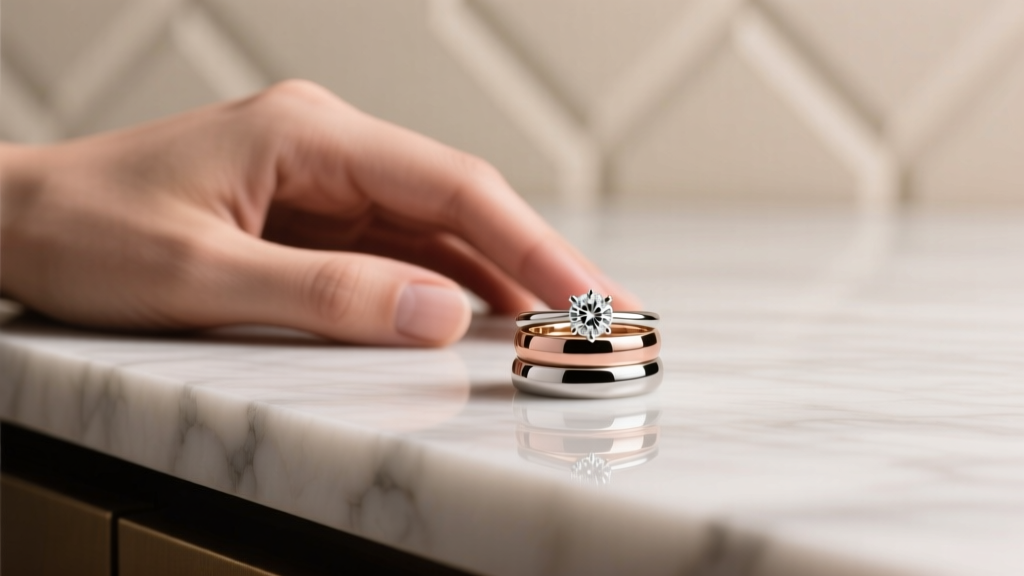 How Do You Wear A Engagement Ring And Wedding Band