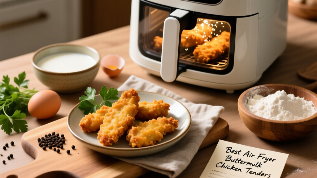 Best Air Fryer Buttermilk Chicken Tenders Recipe
