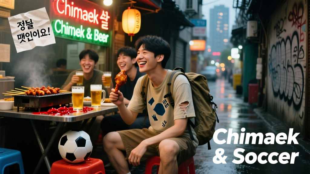 In South Korea, Soccer and Chimaek Are Inseparable: A Cultural Ritual of Community, Crisp Beer, and Crispy Chicken