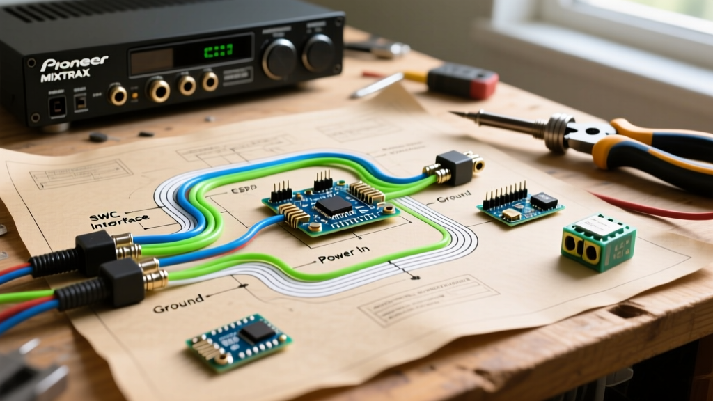 Decoding the Wiring Diagram for a Pioneer MIXTRAX Install